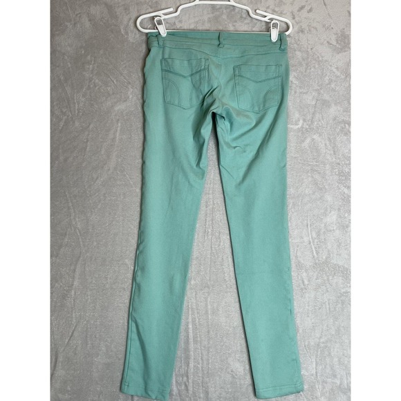 True Love Jeans STRETCH PANTS Size L Jeggings Style Rayon Blend Aqua Blue/green - Picture 4 of 9